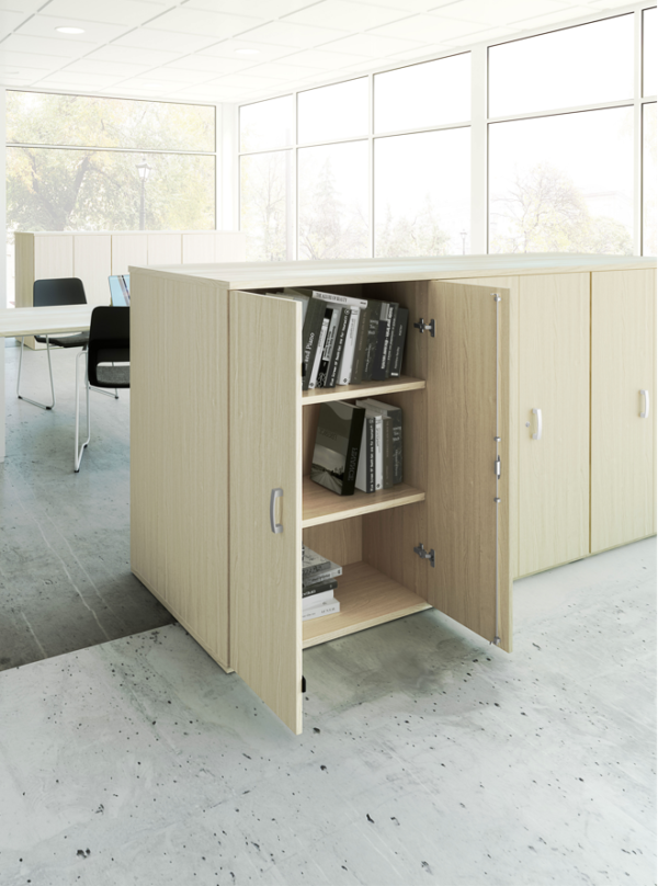 ARMOIRE HAUTEUR BUREAU PORTES BATTANTES OH SYS BuroServices